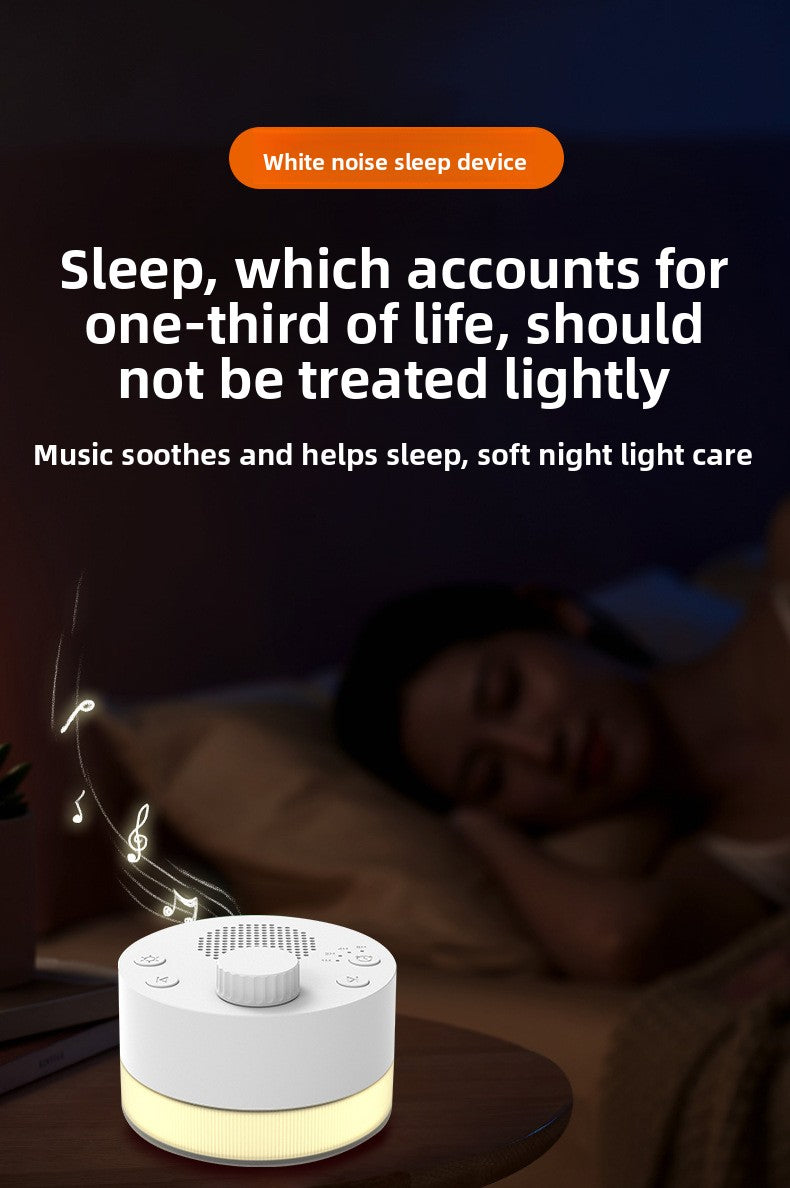 White Noise Sleep Device with Intelligent Warm Light | Infant Soothing Sleep Aid & Music Machine