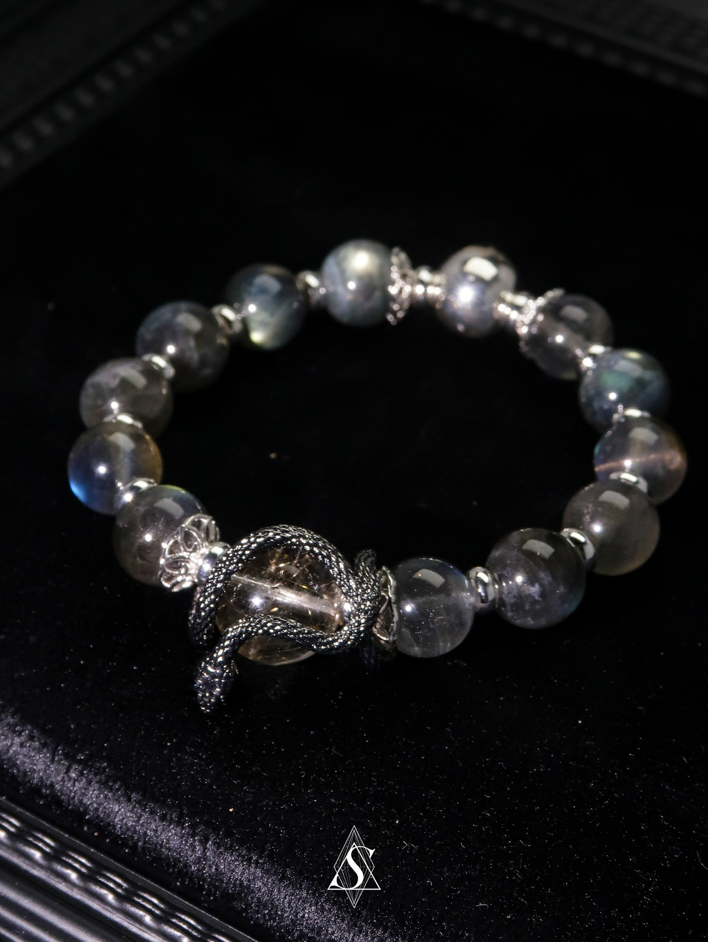 Love of the Spirit Snake Bracelets | Couple’s Healing Jewelry | Eternal Bond | Spiritual Crystal Snake Energy