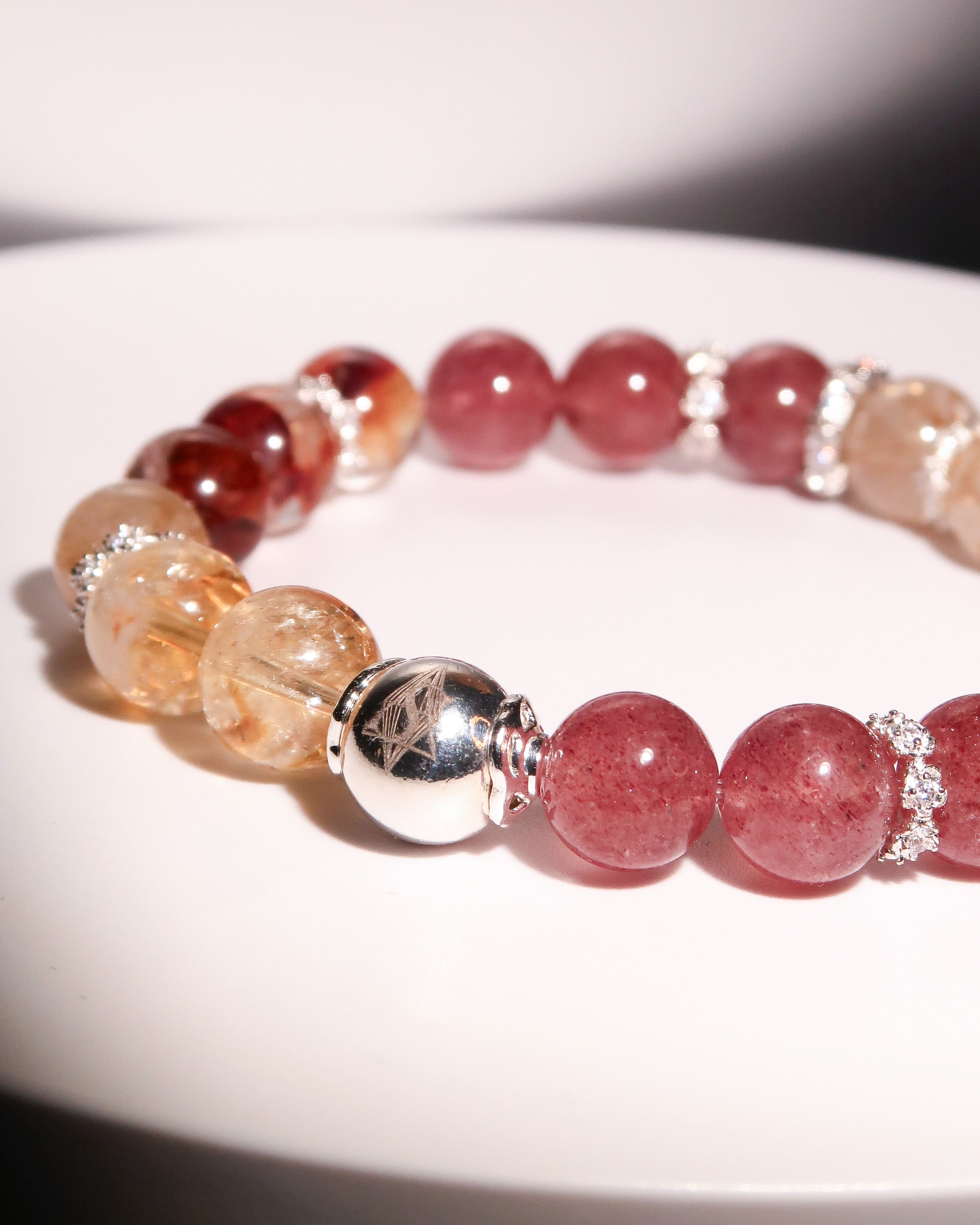Sacral Chakra Healing Bracelet - "Sia of Sacral" | Creativity & Passion Activation | Emotional Healing | Gemstone Energy Jewelry