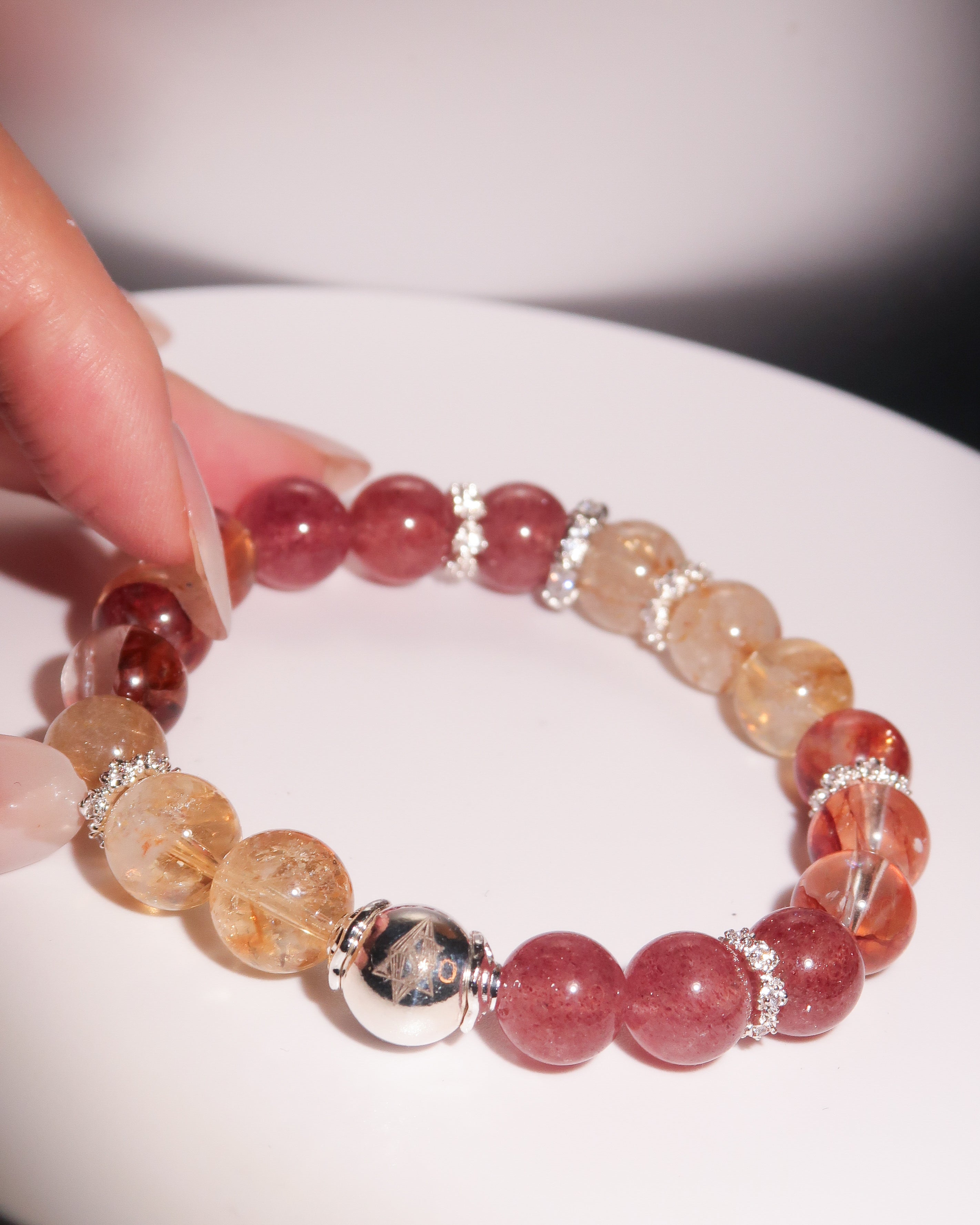 Sacral Chakra Healing Bracelet - "Sia of Sacral" | Creativity & Passion Activation | Emotional Healing | Gemstone Energy Jewelry