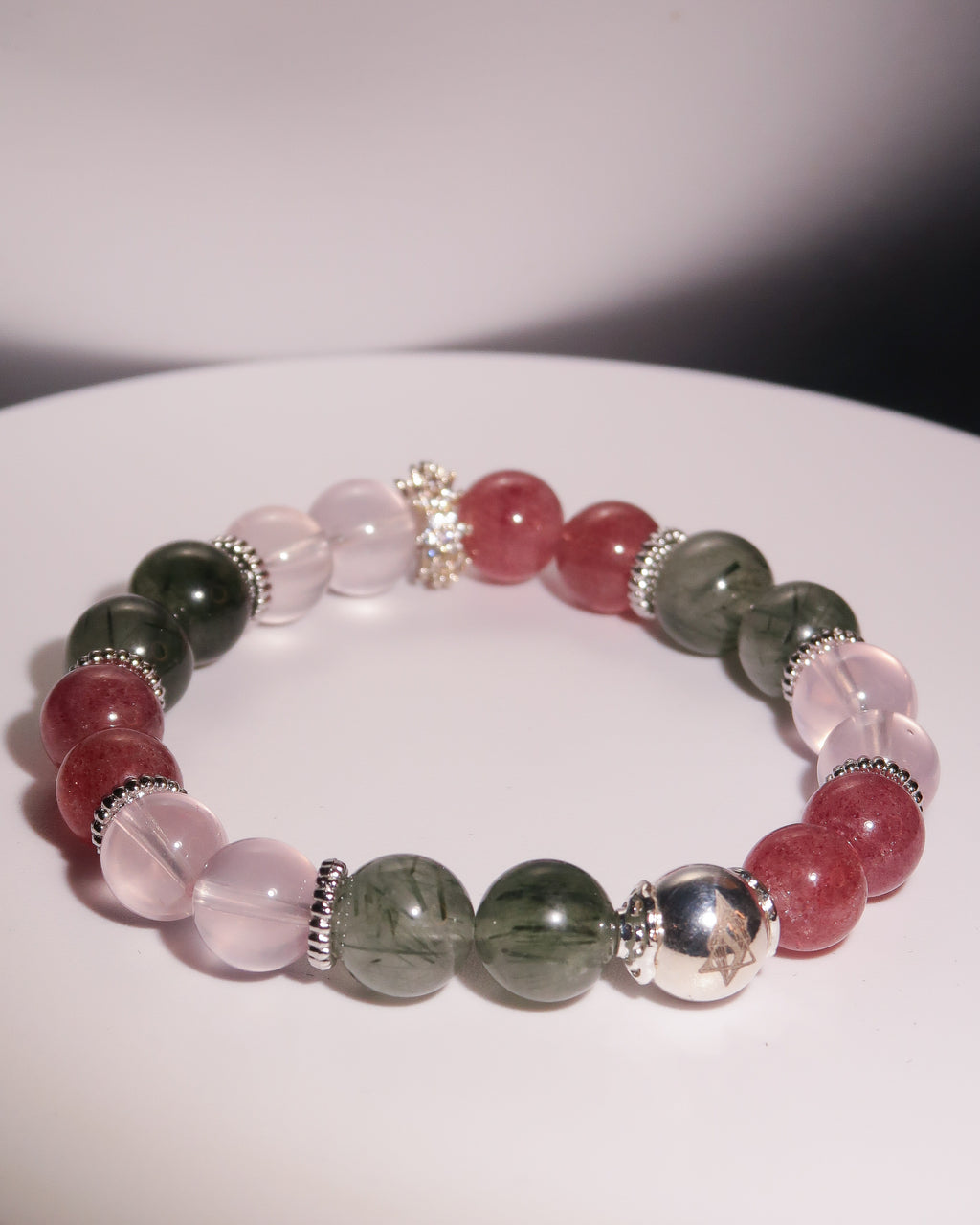 Heart Chakra Healing Bracelet - "Elan of Heart" | Emotional Healing & Self-Love Activation | Attract Genuine Love | Gemstone Energy Jewelry