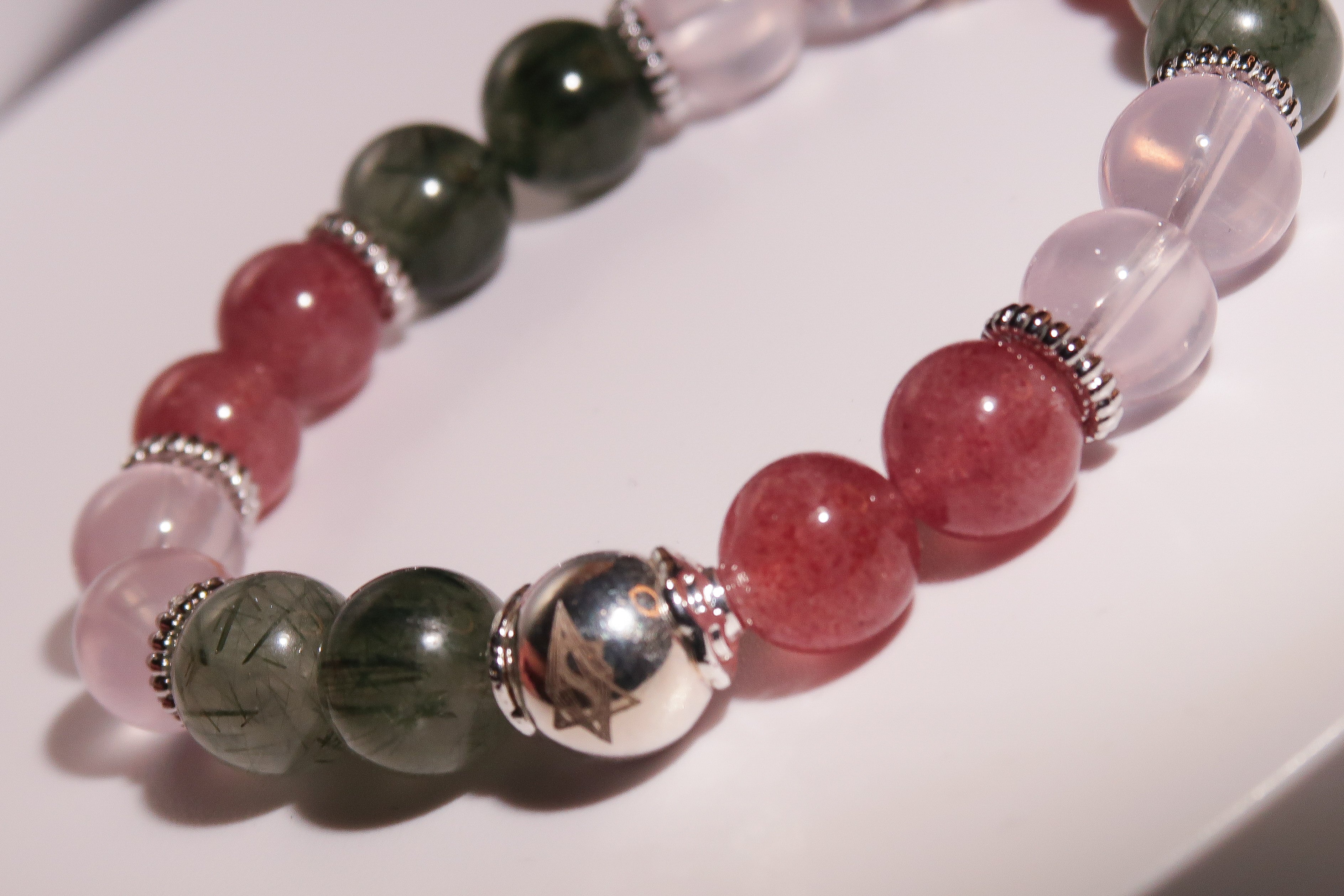 Heart Chakra Healing Bracelet - "Elan of Heart" | Emotional Healing & Self-Love Activation | Attract Genuine Love | Gemstone Energy Jewelry