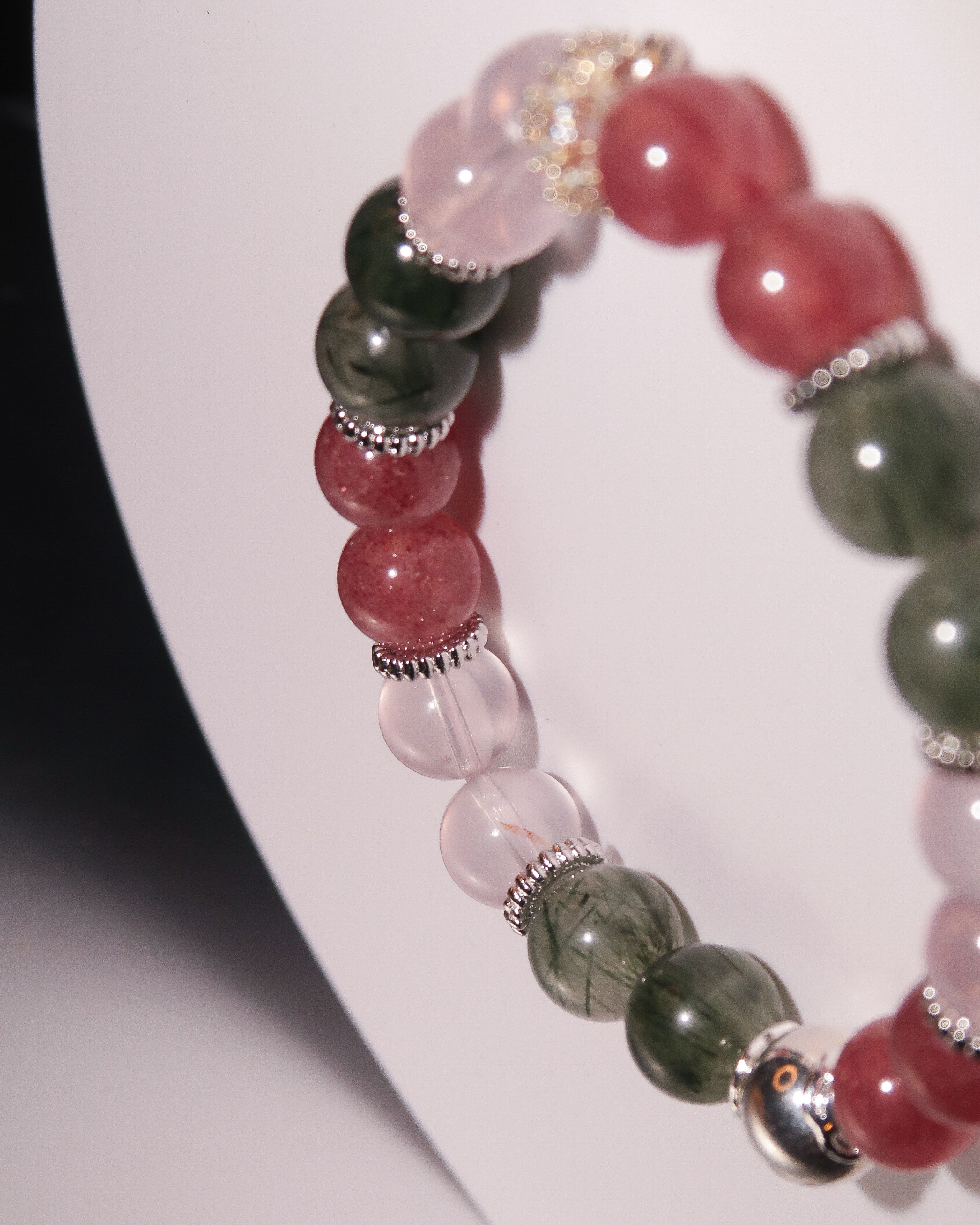 Heart Chakra Healing Bracelet - "Elan of Heart" | Emotional Healing & Self-Love Activation | Attract Genuine Love | Gemstone Energy Jewelry