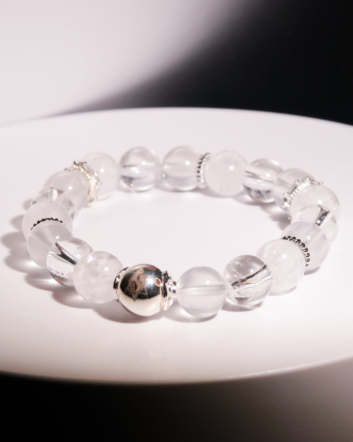 Crown Chakra Healing Bracelet - "Aether of Crown" | Spiritual Connection & Divine Wisdom Activation | Higher Consciousness | Gemstone Energy Jewelry