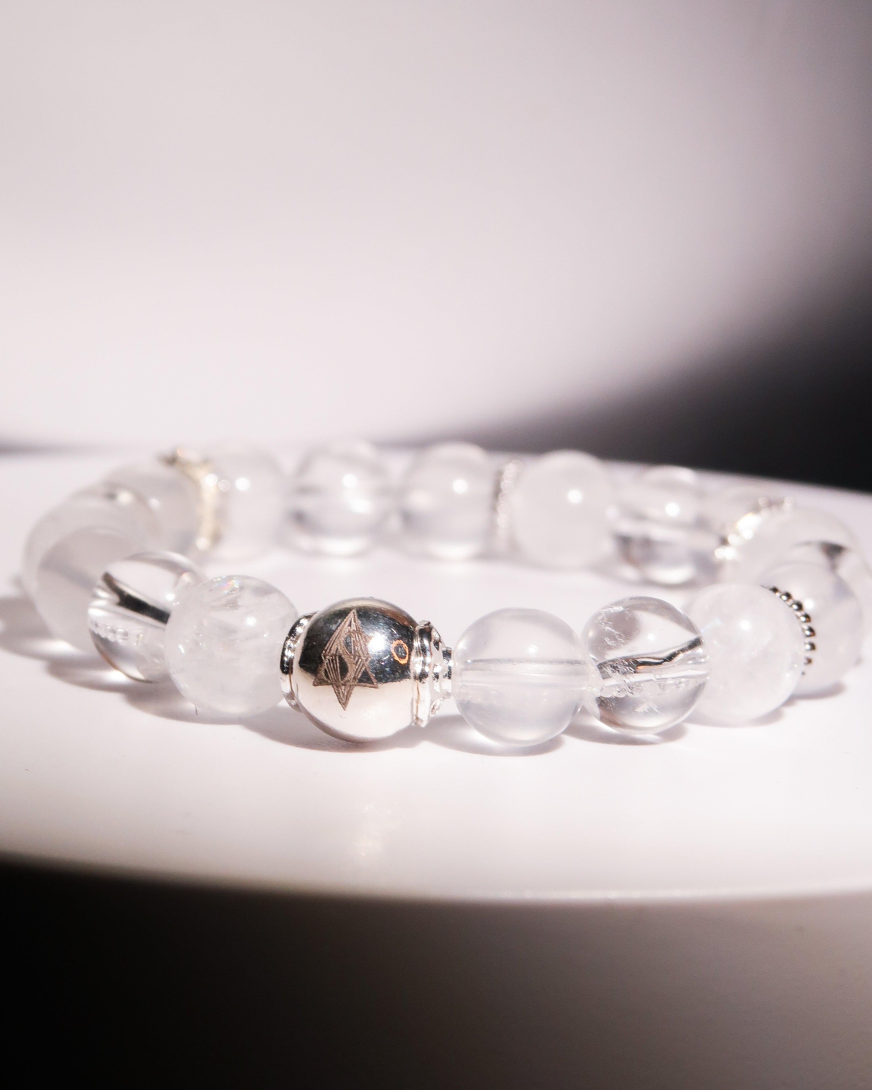 Crown Chakra Healing Bracelet - "Aether of Crown" | Spiritual Connection & Divine Wisdom Activation | Higher Consciousness | Gemstone Energy Jewelry