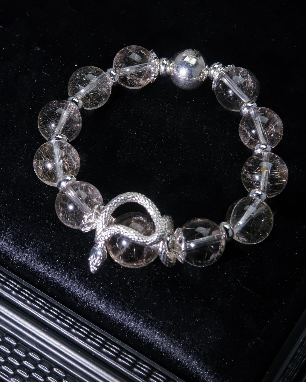 Love of the Spirit Snake Bracelets | Couple’s Healing Jewelry | Eternal Bond | Spiritual Crystal Snake Energy