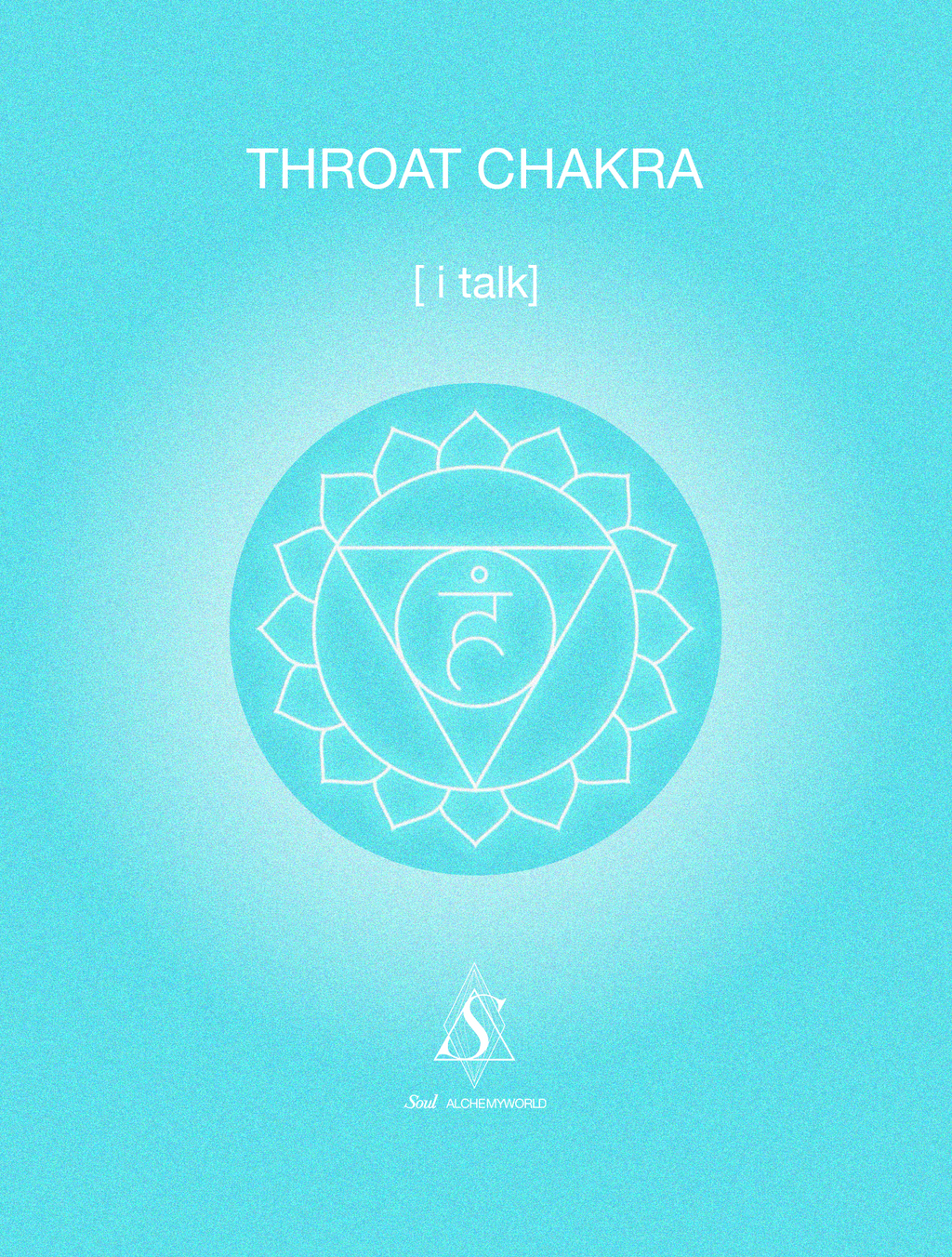 Throat Chakra Healing Bracelet - "Voro of Throat" | Authentic Expression & Communication Clarity | Speak Your Truth | Gemstone Energy Jewelry