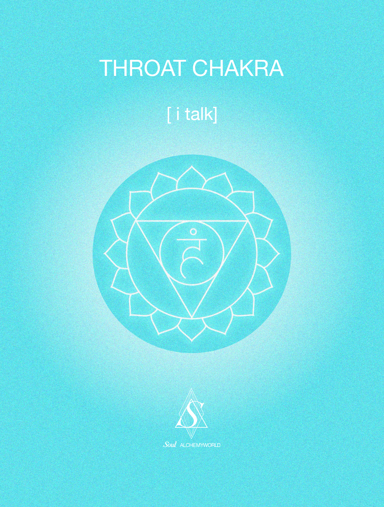 Throat Chakra Healing Bracelet - "Voro of Throat" | Authentic Expression & Communication Clarity | Speak Your Truth | Gemstone Energy Jewelry